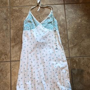 Floral print sun dress